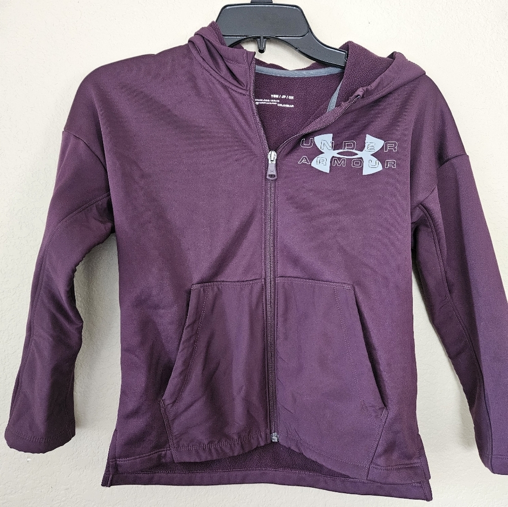 Youth Small Girls Under Armour Zip Jacket
